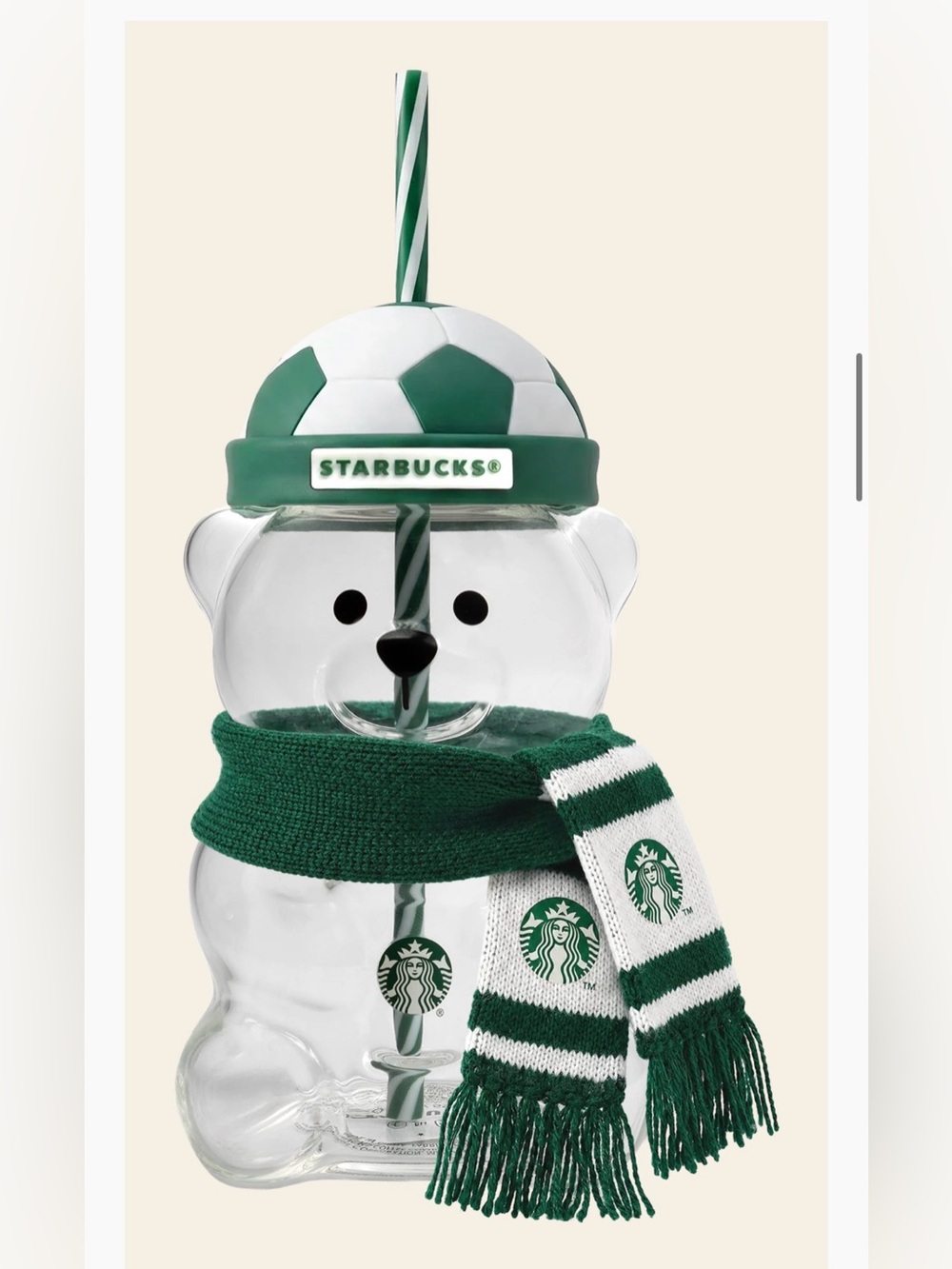Starbucks Bearista Cup, inspired by the global game